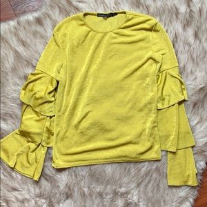 Tiered Sleeve Blouse